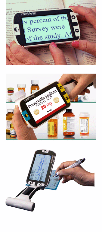 Tre olika användningsområden med Pebble-HD