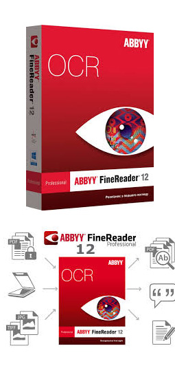 Bild på FineReader programpaket