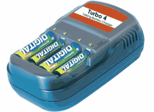 Talande batteriladdare