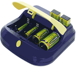 Talande batteriladdare